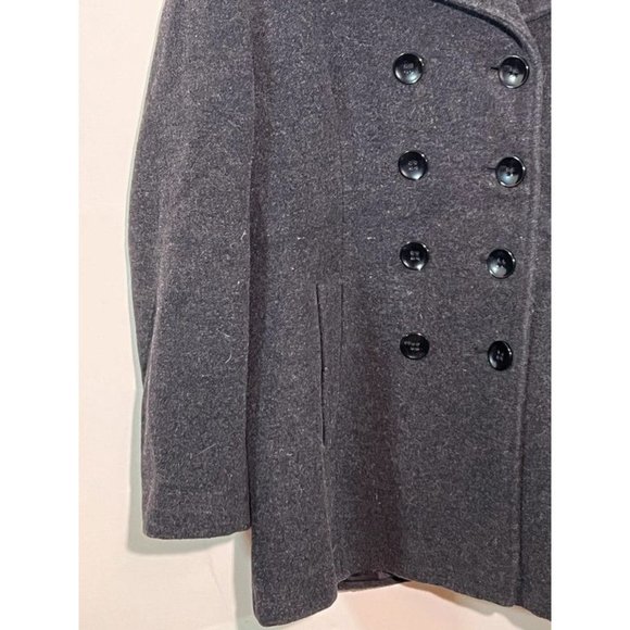 Men’s Calvin Klein Gray Pea Coat/Jacket Size Medium - Picture 7 of 9